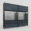 M22 Modular Work Bench - H3100mm x W3780mm | Laminate WBT | Dark Grey
