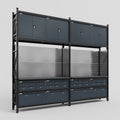 M22 Modular Work Bench - H3100mm x W3780mm | Laminate WBT | Dark Grey
