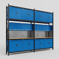 M22 Modular Work Bench - H3100mm x W3780mm | MDF WBT | Blue
