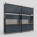M22 Modular Work Bench - H3100mm x W3780mm | MDF WBT | Dark Grey