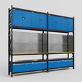 M22 Modular Work Bench - H3100mm x W3780mm | MDF WBT | Blue