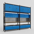 M22 Modular Work Bench - H3100mm x W3780mm | MDF WBT | Blue