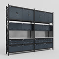 M22 Modular Work Bench - H3100mm x W3780mm | Laminate WBT | Dark Grey