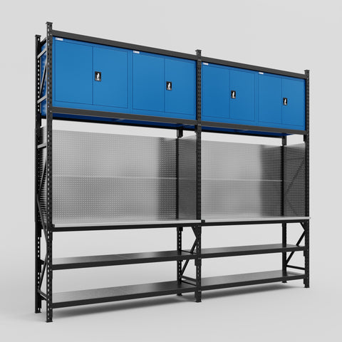 M22 Modular Work Bench - H3100mm x W3780mm