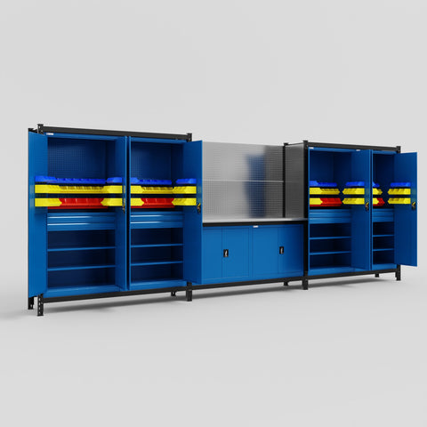 M222 Modular Work Bench - H2100mm x W5640mm