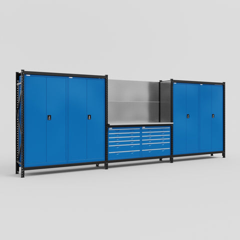 M222-2 Modular Work Bench - H2100mm x W5640mm