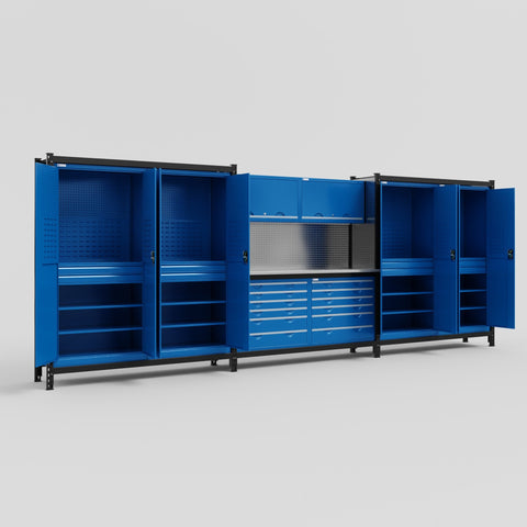 M222-2 Modular Work Bench - H2100mm x W5640mm