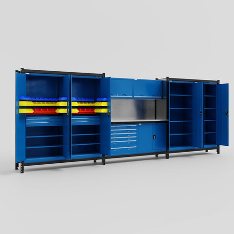 M222-2 Modular Work Bench - H2100mm x W5640mm