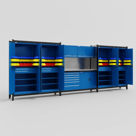 M222-2 Modular Work Bench - H2100mm x W5640mm
