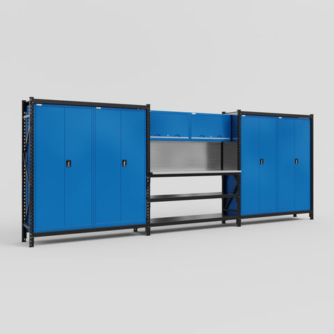 M222-2 Modular Work Bench - H2100mm x W5640mm