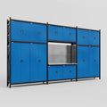 M222 Modular Work Bench - H3100mm x W5640mm