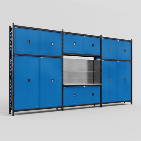 M222 Modular Work Bench - H3100mm x W5640mm