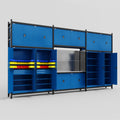 M222 Modular Work Bench - H3100mm x W5640mm