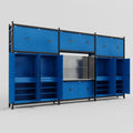 M222 Modular Work Bench - H3100mm x W5640mm