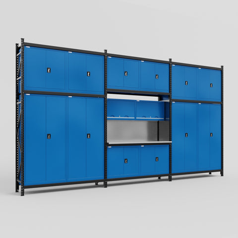 M222 Modular Work Bench - H3100mm x W5640mm