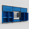 M222 Modular Work Bench - H3100mm x W5640mm