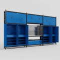 M222 Modular Work Bench - H3100mm x W5640mm