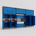 M222 Modular Work Bench - H3100mm x W5640mm