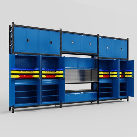 M222 Modular Work Bench - H3100mm x W5640mm