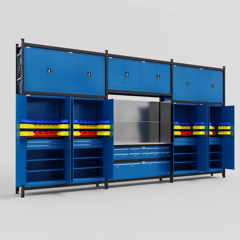 M222 Modular Work Bench - H3100mm x W5640mm