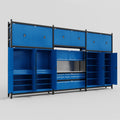 M222 Modular Work Bench - H3100mm x W5640mm