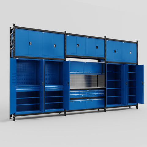 M222 Modular Work Bench - H3100mm x W5640mm