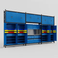 M222 Modular Work Bench - H3100mm x W5640mm