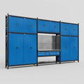 M222 Modular Work Bench - H3100mm x W5640mm