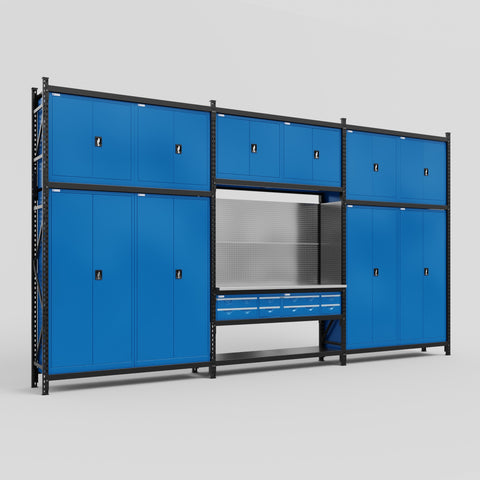 M222 Modular Work Bench - H3100mm x W5640mm