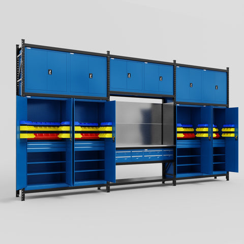 M222 Modular Work Bench - H3100mm x W5640mm