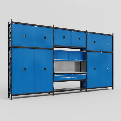 M222 Modular Work Bench - H3100mm x W5640mm