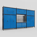 M222 Modular Work Bench - H3100mm x W5640mm