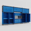 M222 Modular Work Bench - H3100mm x W5640mm