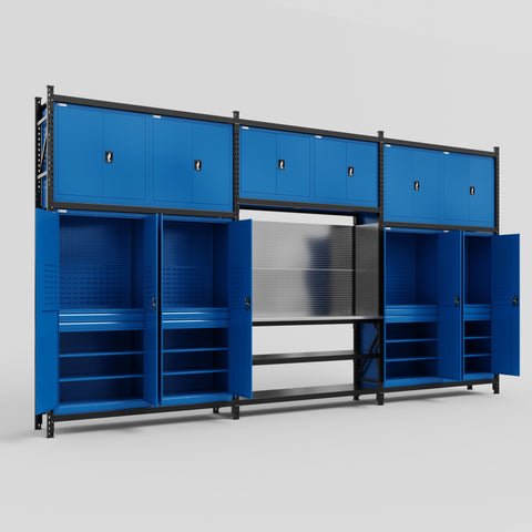 M222 Modular Work Bench - H3100mm x W5640mm