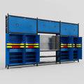 M222 Modular Work Bench - H3100mm x W5640mm