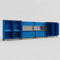 M2222 Modular Work Bench - H2100mm x W7500mm