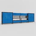 M2222 Modular Work Bench - H2100mm x W7500mm