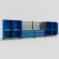 M2222 Modular Work Bench - H2100mm x W7500mm