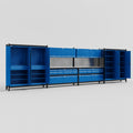 M2222 Modular Work Bench - H2100mm x W7500mm