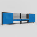 M2222 Modular Work Bench - H2100mm x W7500mm