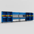 M2222 Modular Work Bench - H2100mm x W7500mm
