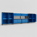 M2222 Modular Work Bench - H2100mm x W7500mm