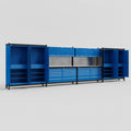M2222 Modular Work Bench - H2100mm x W7500mm