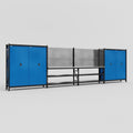 M2222 Modular Work Bench - H2100mm x W7500mm