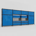 M2222 Modular Work Bench - H3100mm x W7500mm