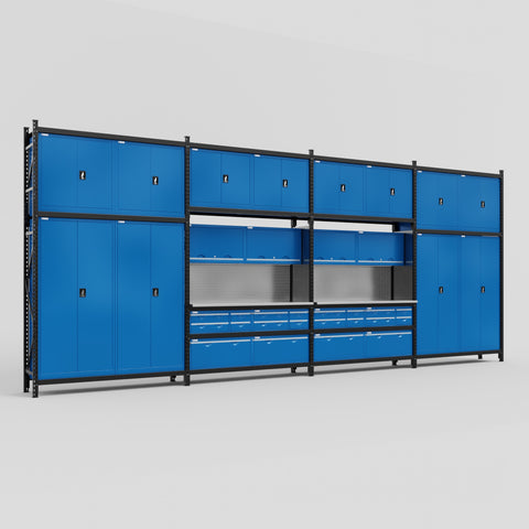 M2222 Modular Work Bench - H3100mm x W7500mm