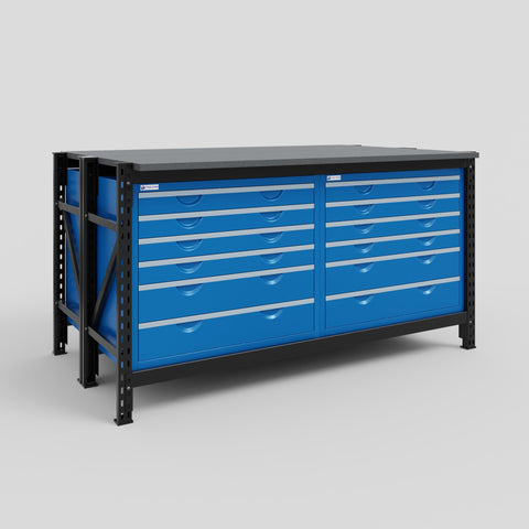 M2D Island Work Bench - H1020mm x W1920mm
