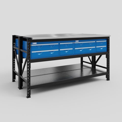M2D Island Work Bench - H1020mm x W1920mm