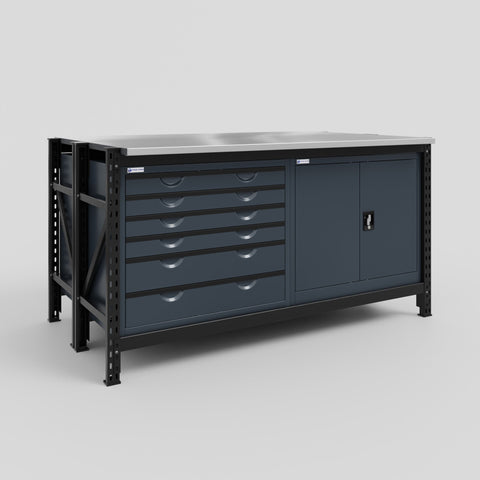 M2D-1 Island Work Bench - H1020mm x W1920mm