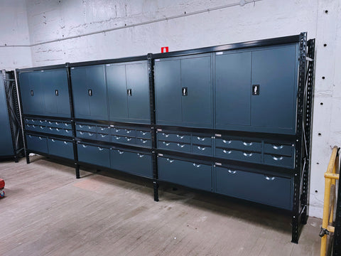 Cabinets with Steel Frame